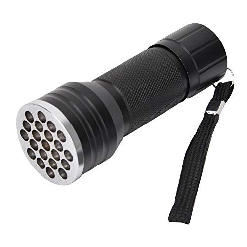 UV Glue Curing Flashlight Flashlight, 21 Lamp Beads Waterproof LED Flashlight, Outdoor Activities for Mobile Phone Repair