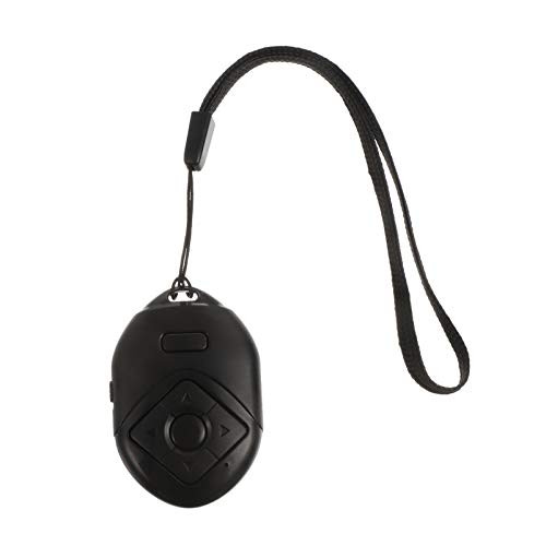 ibasenice Camera Shutter Remote Controller- Wireless Selfie Button Clicker Selfie Stick Controller with Lanyard Compatible for Most Smartphone Tablet -Controller Oniy-