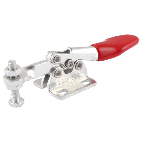 Aexit Red Handle Clamps Quick Holding Horizontal Toggle Clamp Tool 27Kg 60 Toggle Clamps Lbs 201A