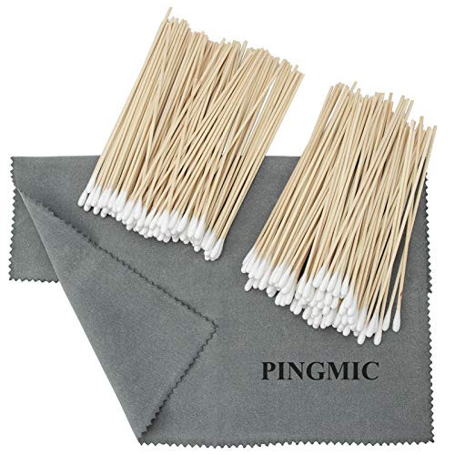 PINGMIC Gun Cleaning Kit - 12" x 12" Silicone Gun Cleaning Cloth - 200 PCS 6" Gun Cleaning Swabs - Gun Cleaner Cloth Pretreated with Silicone Lubricant for Weapon Maintenance, Hand Gun, Pistol, Rifle PINGMIC Gun Cleaning Kit - 12" x 12" Silicone Gun Cleaning Cloth - 200 PCS 6" Gun Cleaning Swabs - Gun Cleaner Cloth Pretreated with Silicone Lubricant for Weapon Maintenance, Hand Gun, Pistol, Rifle