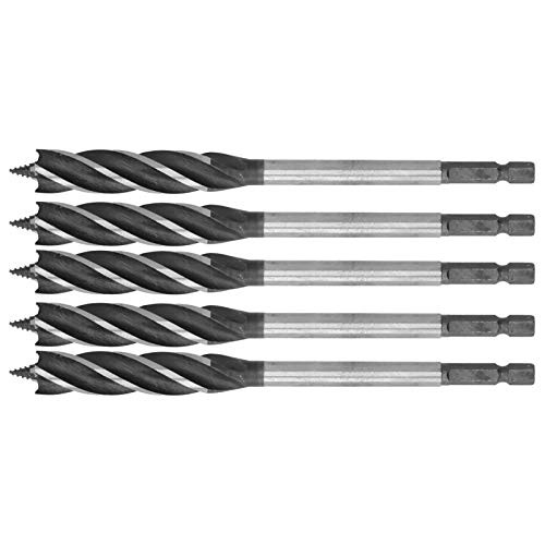 Zouminyy Chiciris Wood Drill Bit, Stable Durable Woodworking Auger Bit, Wear?Resistant for Wood Panels Density Boards