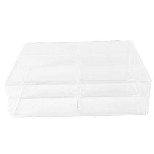 Cabilock Clear Acrylic Display Box Doll Model Case Transparent Organizer Cube for Action Figures Collectibles Lego Toys Ornaments Building Block