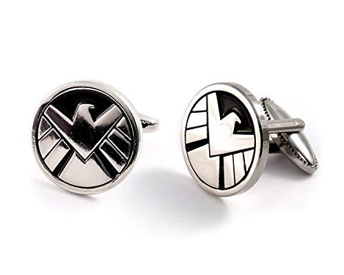 SharedImagination Agents of Shield Cufflinks, Hydra Tie Clip, Captain America Tie Tack Jewelry, Marvel Avengers Superhero Wedding Groomsmen Cuff Links Geek Gift, Geeky Present Nerd Presents SharedImagination Agents of Shield Cufflinks, Hydra Tie Clip, Captain America Tie Tack Jewelry, Marvel Avengers Superhero Wedding Groomsmen Cuff Links Geek Gift, Geeky Present Nerd Presents