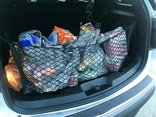 Stretchable Envelope Style Trunk Cargo Net for Ford Explorer 2011-2019
