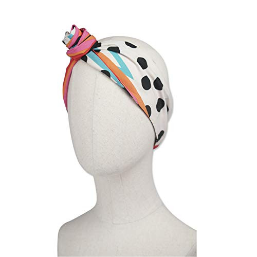 Alwaysgirls Women Headband Twist Bow Wired Headwrap Bowknot Fashion Hair Accessory Hairband -Multicolored- Double Wide Knotted Headwrap for Women and Girls-Retro polka dot Alwaysgirls Women Headband Twist Bow Wired Headwrap Bowknot Fashion Hair Accessory Hairband -Multicolored- Double Wide Knotted Headwrap for Women and Girls-Retro polka dot