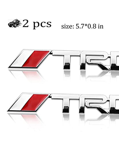 2Pcs TR Emblem Badge Sticker Decal 3D Metal Logo Car Side Fender Rear Trunk Tailgate Logo-Chrome/Metal- 2Pcs TR Emblem Badge Sticker Decal 3D Metal Logo Car Side Fender Rear Trunk Tailgate Logo-Chrome/Metal-