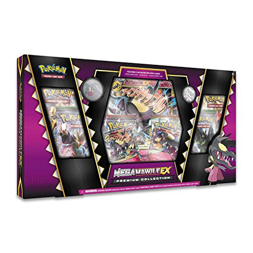 Pokemon TCG: Mega Mawile EX Premium Collection Box + 6 Booster Pack + A Foil Promo Card