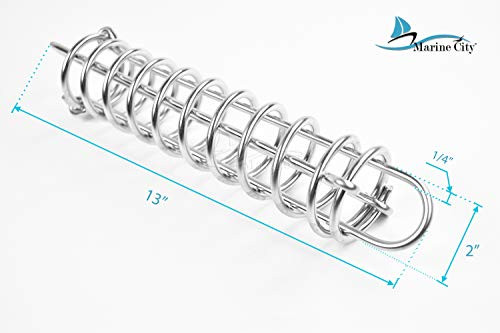 Marine City Boat Anchor Dock Line Stainless-Steel Mooring Spring 13