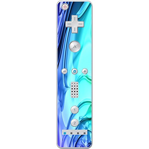 Colorful Aesthetic Design Artwork Vinyl Decal Sticker Skin by Moonlight Printing for Wiimote Wii Controller