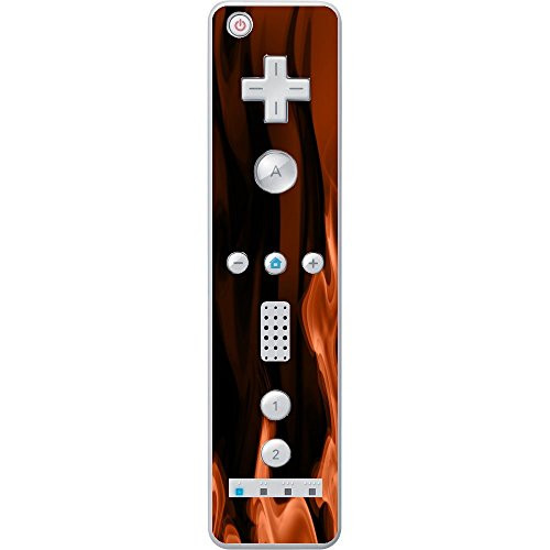 Amber Smoke Vinyl Decal Sticker Skin by Moonlight Printing for Wiimote Wii Controller