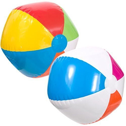 SPLASH-N-SWIM MULTICOLOR BEACH BALL 20 by Splash-N-Swim