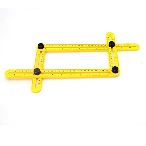 JFSH Multi-Angle Ruler Template Tool Measures All Angles Forms for Measurement Outdoor Tools Flexible Easy Tool