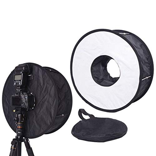 Flash Diffuser Light Softbox (Universal, Collapsible) 18" Diameter for Canon, Yongnuo and Nikon Speedlight