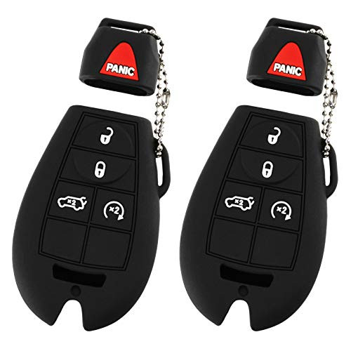 2x Key Fob Keyless Entry Remote Cover Protector for Jeep Dodge Chrysler -M3N5WY783X, IYZ-C01C, M3N32297100, Fobik- 2x Key Fob Keyless Entry Remote Cover Protector for Jeep Dodge Chrysler -M3N5WY783X, IYZ-C01C, M3N32297100, Fobik-