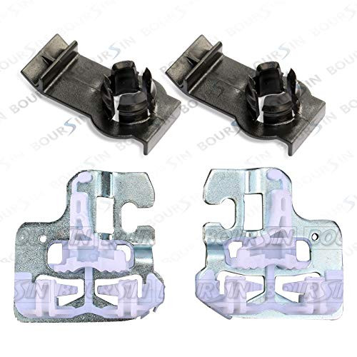 Window Regulator Repair Clip for BMW X5 E53 SAV SUV 3.0i 4.4i 4.6is 4.8is 2000-2006 Front Left/Right 51338254781