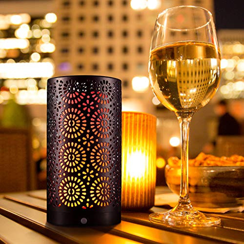 ilikable Valentines Day LED Flame Effect Light - USB Rechargeable Flicker Flame Light Bulb - Waterproof Magnetic Flame Light - Decorative Table Lamp Night Light for Christmas Party Bar Cafe ilikable Valentines Day LED Flame Effect Light - USB Rechargeable Flicker Flame Light Bulb - Waterproof Magnetic Flame Light - Decorative Table Lamp Night Light for Christmas Party Bar Cafe