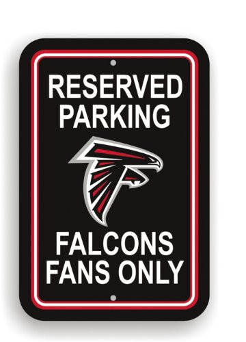 NFL Atlanta Falcons Plastic Parking Sign
