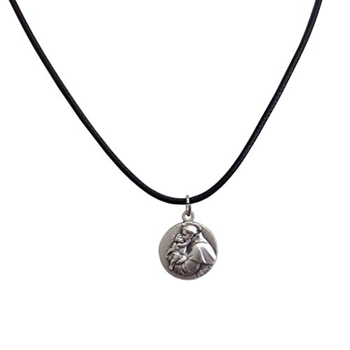 Medal of Saint Anthony of Padua with String Cord - The medals of the Patron Saints