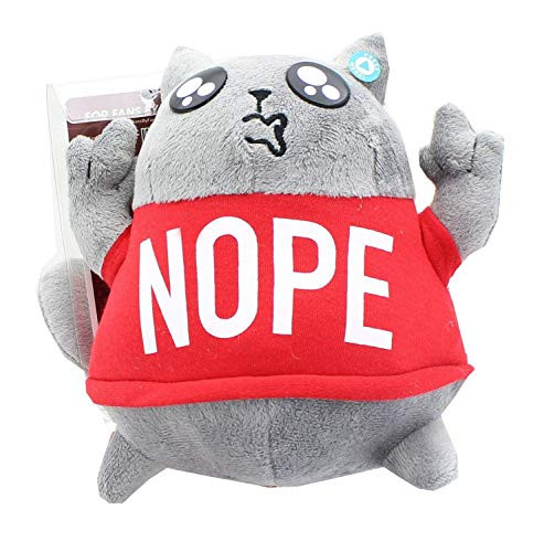 Imaginary People Exploding Kitten Talking Nope Kitten Plush