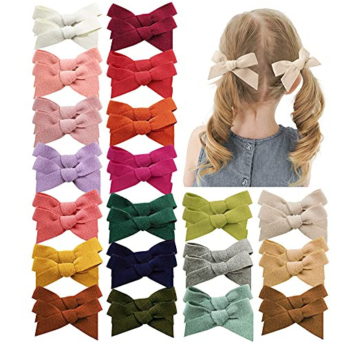 40 Pieces Baby Girls Nylon Hair Bows Clips Hair Barrettes Accessory for Babies Infant Toddlers Kids 40 Pieces Baby Girls Nylon Hair Bows Clips Hair Barrettes Accessory for Babies Infant Toddlers Kids