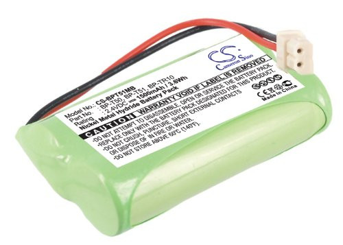 Replacement Battery Part No.BP-T50, BP-T51, BP-TR10 for Sony NTM-910, NTM-910 Baby Nursery Monitor, NTM-910dual Baby Nursery Monitor, NTM-910YLW, NTM-910YLW Baby Nursery Monitor, Baby Monitor Battery