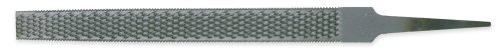 Nicholson Hand File -Carded-, American Pattern, Rasp Cut, Half-Round, 8" Length