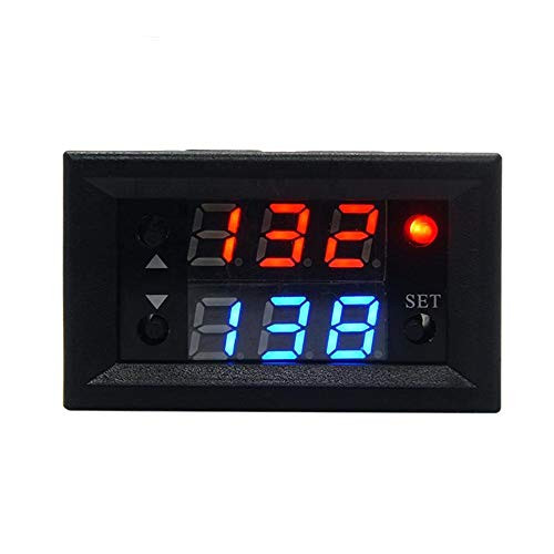 Stayhome 1pcs Dual Display Time Relay Module DC 12V Time Delay Relay Mini LED Digital Timer Relay Timing Delay Cycle Time Control Switch Home