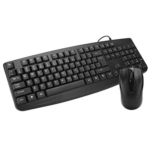 Keyboard Mouse Set Mechanical Gaming Keyboard Wired Keyboard Mouse Kit Business Office Ergonomic Design Wired Keyboard  and  Mouse Combo Computer Accessories for PC/Desktops/Computer/Laptops
