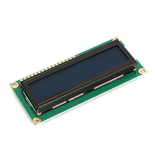 IIVVERR DC 5V 16x2 Character Blue Backlight LCD Screen Display Module -DC 5V 16x2 Character Blue Backlight Pantalla LCD Módulo de visualización