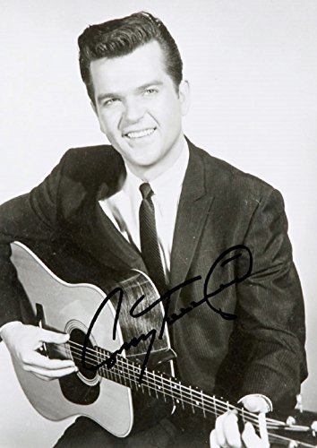 Conway Twitty 8 X 10 Photo Display Autograph on Glossy Photo Paper