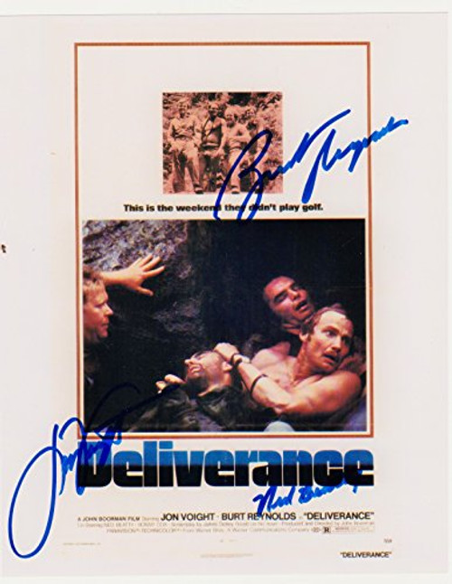 DELIVERANCE, Classic Movie 8 X 10 Cast Autograph Photo Display on Glossy Photo Paper