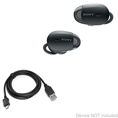 Cable for Sony WF-1000X -Cable by BoxWave- - DirectSync Cable, Durable Charge and Sync Cable for Sony WF-1000X