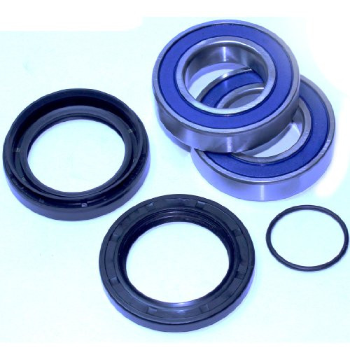 Caltric Front Wheel Ball Bearings  and  Seals Kit Compatible with Yamaha Rhino 450 Yxr45F Se 2006 2007 2008