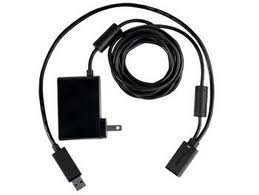 Power Supply Adapter Cord Charger Compatible with Xbox 360 Console Kinect - Black
