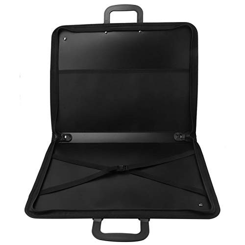 Deror Art Portfolio Case Carry Bag,PVC Portable Painting Plate Bag A3 Drawing Sketch Board Storage File Bag Document Carry Case