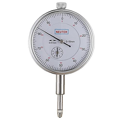 LWWL-Measuring Tool Dial Indicator 0-10mm Accuracy 0.01mm High Precision Measuring Gauge Machinist Tool