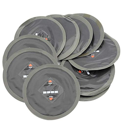 Akozon Tire Repair Patches Tire and Tube Patch Auto Repair Stitcher Tool Inner Tire Patch Repair Kit Tire and Tube Repair Patches