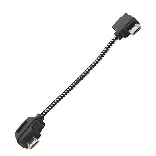 Ichiias Micro USB Cable, Mini Cable Connection Portable Drone USB Cable, USB Cable Drone Remote-Android Micro USB Standard Port for Mobile Phones-