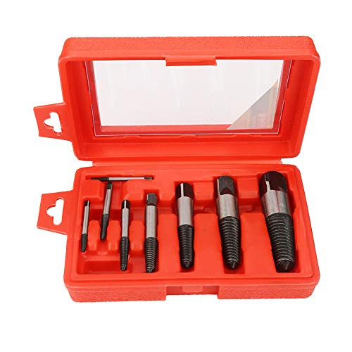 Damaged Screw Extractor,8Pcs Broken Screw Bolt Extractors Remover Damaged Screw Bolt Removing Tool