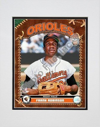 Frank Robinson 2007 Vintage Studio Plus Double Matted 8" x 10" Photograph -Unframed-