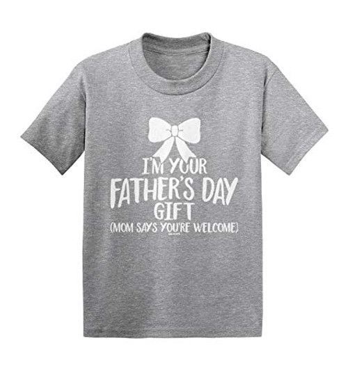 Haase Unlimited I'm Your Infant/Toddler Cotton Jersey T-Shirt -Light Gray, 5T- Haase Unlimited I'm Your Infant/Toddler Cotton Jersey T-Shirt -Light Gray, 5T-