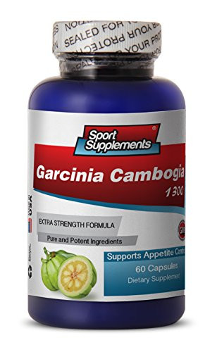 Garcinia cambogia Extract Pure no fillers - Garcinia Cambogia 1300 - Fat Burners for Men -1 Bottle 60 Capsules-