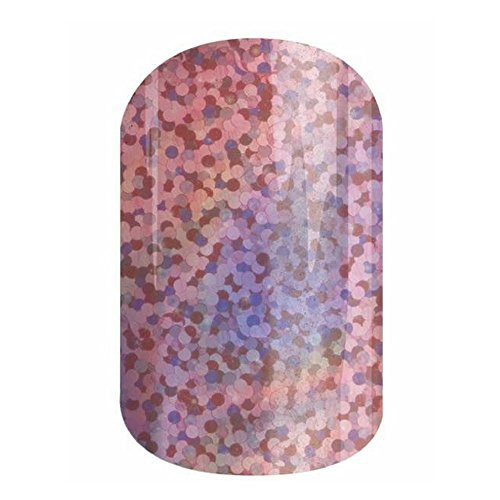 Unicorn Sparkles - Jamberry Nail Wraps - 17B7 - Full Sheet - Pink Holographic