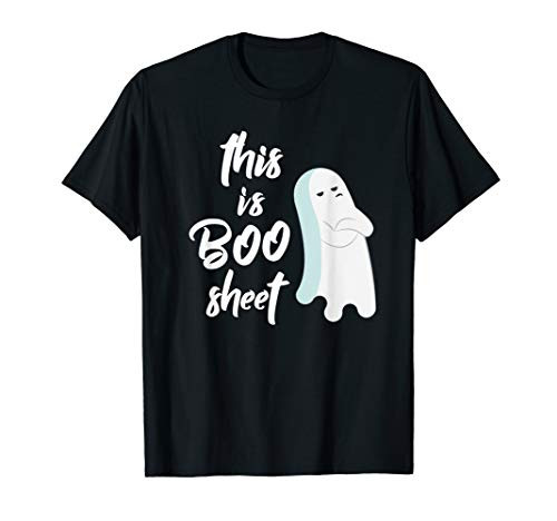 This is Boo Sheet T-Shirt Funny Halloween Ghost Gift Shirt