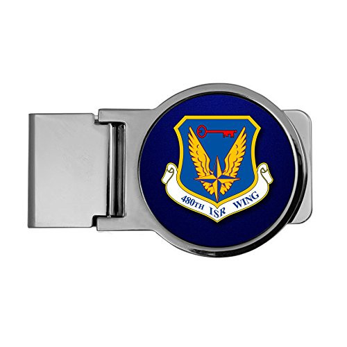 ExpressItBest Premium Money Clip - US Air Force 480th Intelligence Wing ExpressItBest Premium Money Clip - US Air Force 480th Intelligence Wing