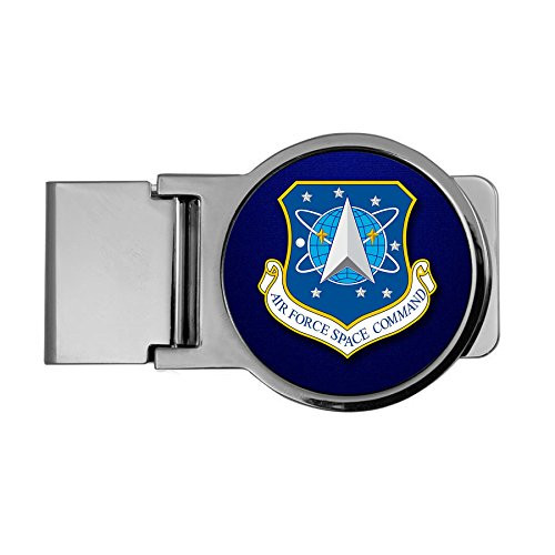 ExpressItBest Premium Money Clip - US Air Force Space Command -AFSPC- ExpressItBest Premium Money Clip - US Air Force Space Command -AFSPC-