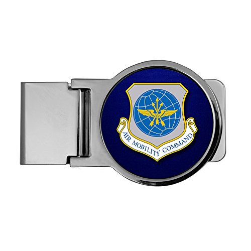 ExpressItBest Premium Money Clip - US Air Mobility Command -AMC- ExpressItBest Premium Money Clip - US Air Mobility Command -AMC-