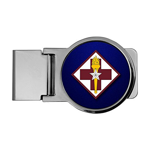 ExpressItBest Premium Money Clip - US Army 32nd Medical Brigade, Shldr Sleeve