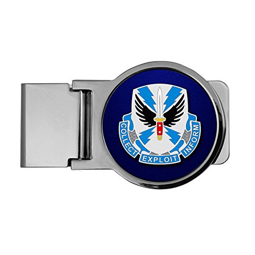 ExpressItBest Premium Money Clip - US Army 337th Military Intelligence Battalion, DU