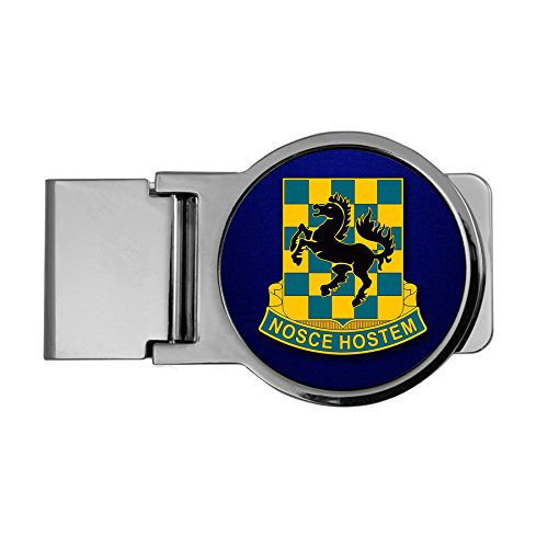 ExpressItBest Premium Money Clip - US Army 532nd Military Intelligence Battalion, DU